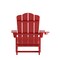 Flash Furniture Red Adirondack Patio Chair with Cupholder LE-HMP-1044-10-RD-GG - alternate 9